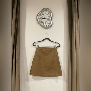 ✨NWT✨ Zara Faux Leather Mini Skirt